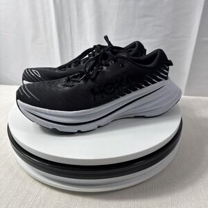 Women's Hoka Bondi X# 1113513 Black /white Sz 9.5 B